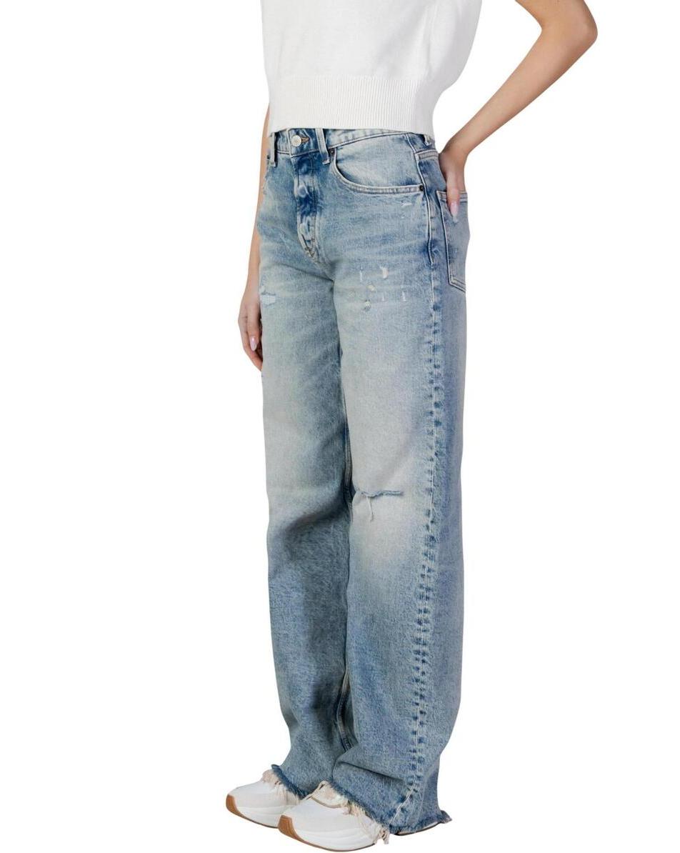 Women's Light Blue Mia Mr Rlxd Str Cbf Ei2119 Tommy Jeans DW0DW22437-1AB