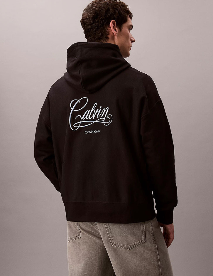 Ανδρικό Φούτερ Μαύρο Calvin Klein LV14RE202G-UB1
