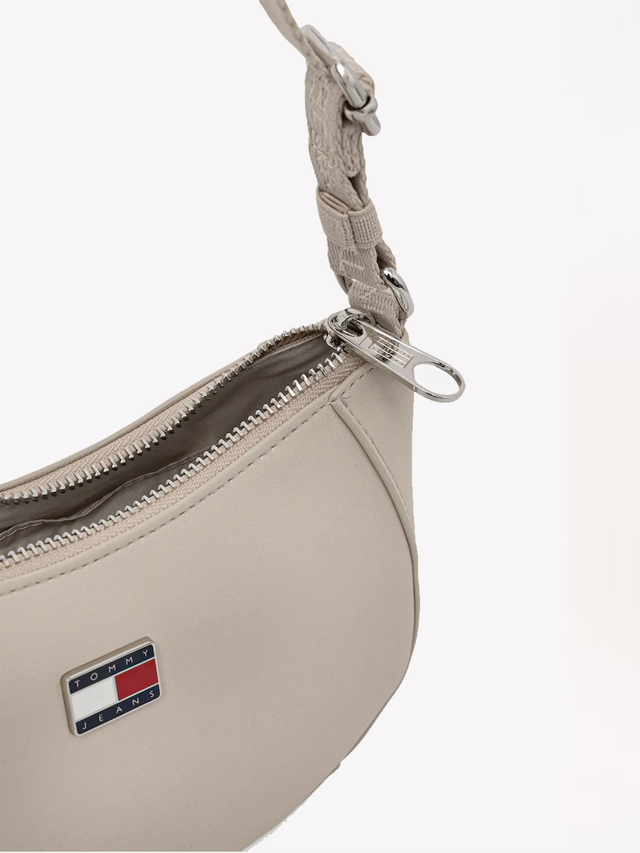 Women's Beige Tjw Daily Elevated Shoulder Bag Tommy Jeans AW0AW18064-ABY
