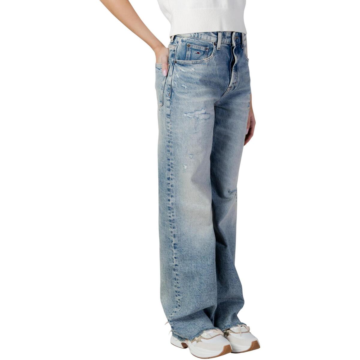 Women's Light Blue Mia Mr Rlxd Str Cbf Ei2119 Tommy Jeans DW0DW22437-1AB