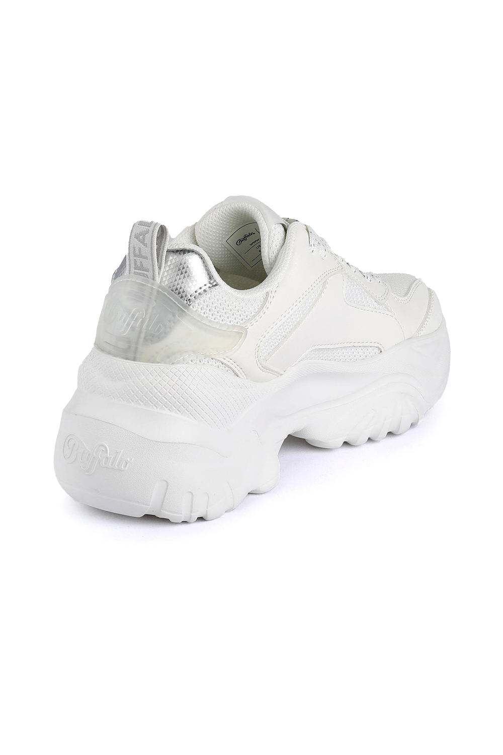 Women's White Bliss Mesh Sneakers Buffalo BUF1636587-WHITE