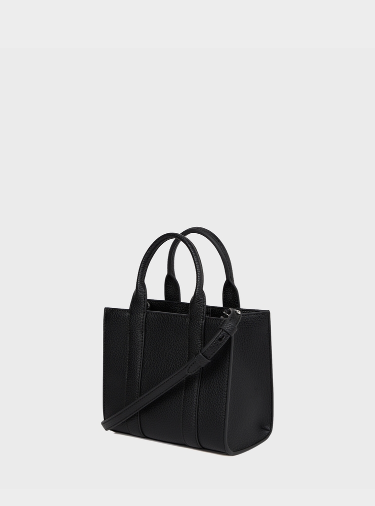 Women's Black K/Rsg Mn Square Tote Peb Emb Karl Lagerfeld B1W30042-999 BLACK
