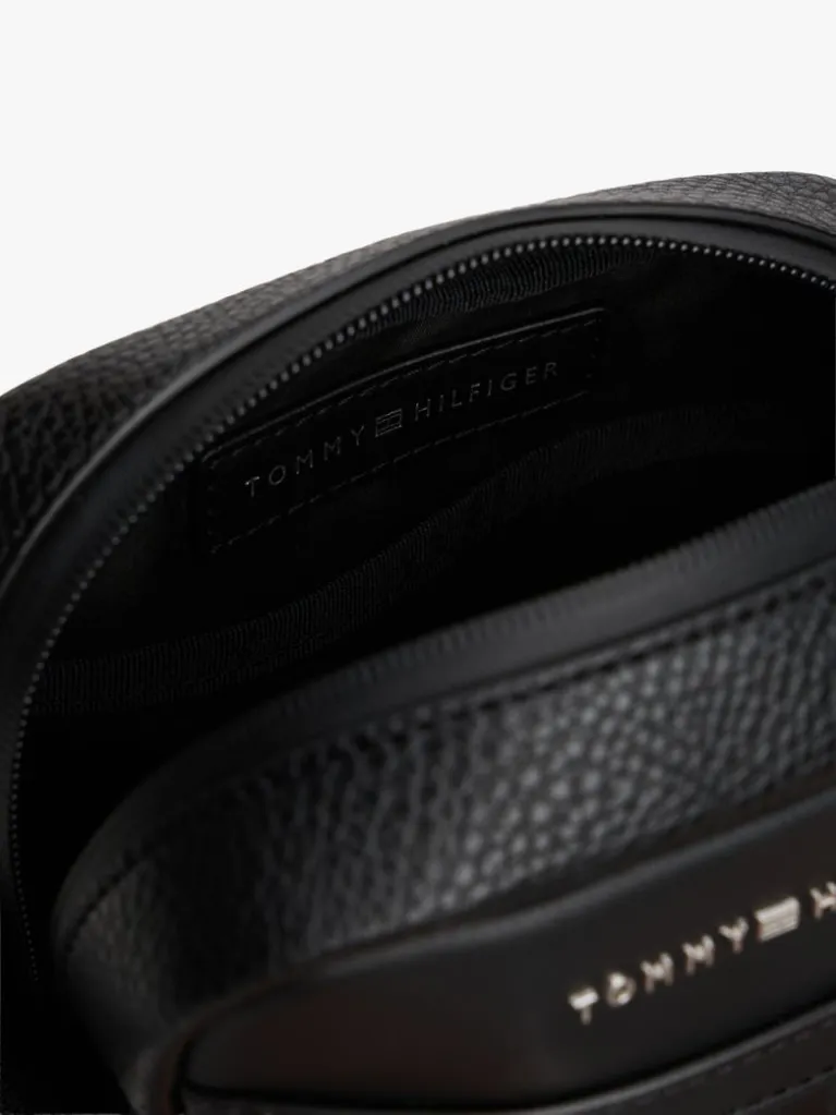 Men's Black TH Modern Mini Reporter Bag Tommy Hilfiger AM0AM14019-BDS