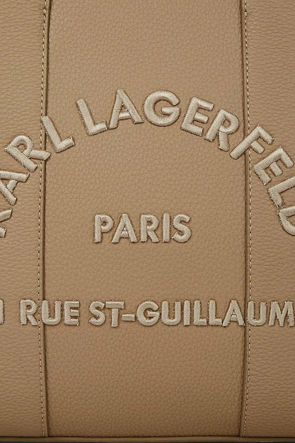 Γυναικεία K/Rsg Tote Τσάντα Καφέ Karl Lagerfeld B1W30041-1LG NOUGAT