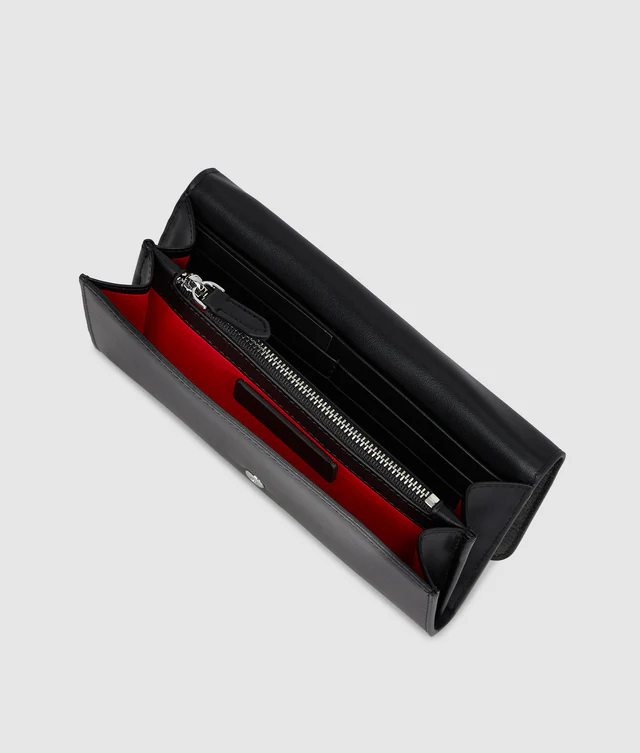 Γυναικείο Ikon Monogram Πορτοφόλι Μαύρο Karl Lagerfeld B1W32015-2LS BROWN KL MONO