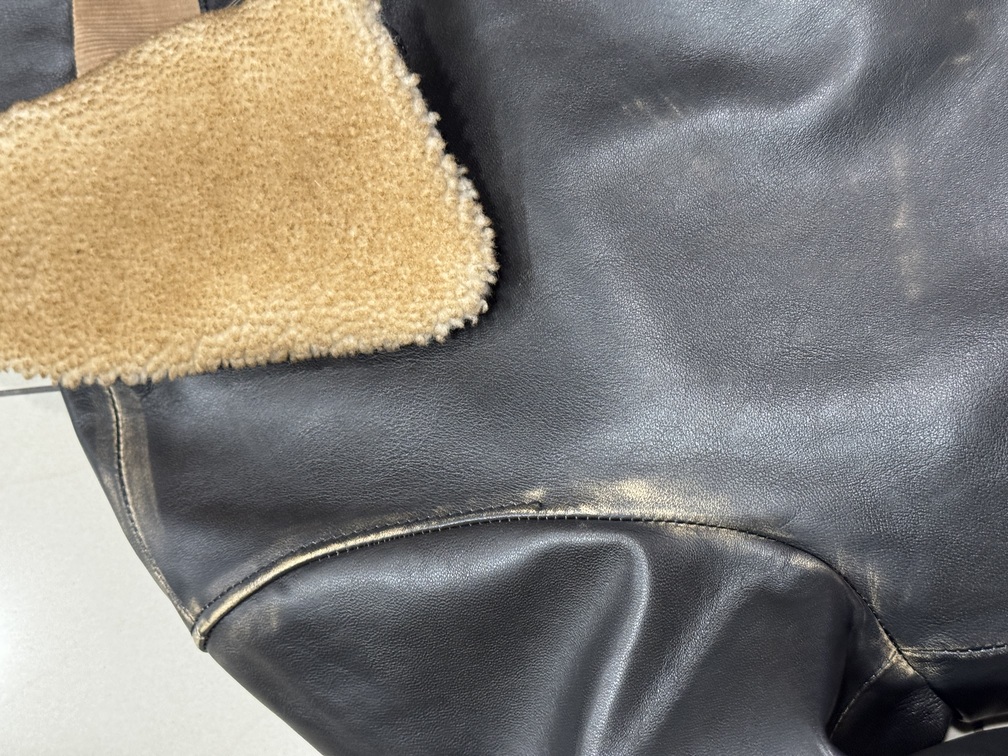 Ανδρικό Δερμάτινο Μπουφάν Μαύρο Maffei 51283col-NERO