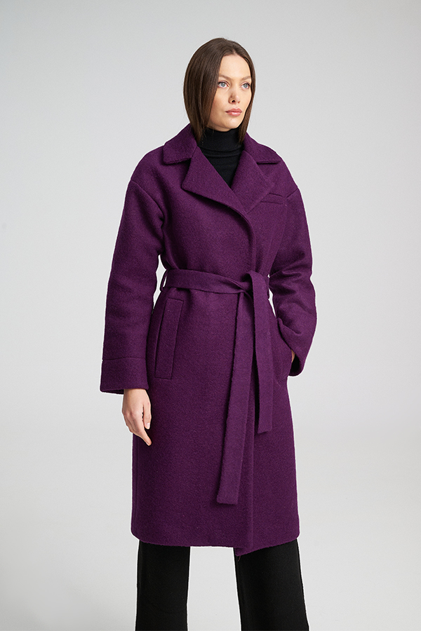 Γυναικείο Mellio Παλτό Purple Mind Matter MML25-02-06-027