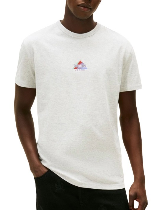 Ανδρικό T-shirt Γκρι Tommy Jeans DM0DM22311-P08