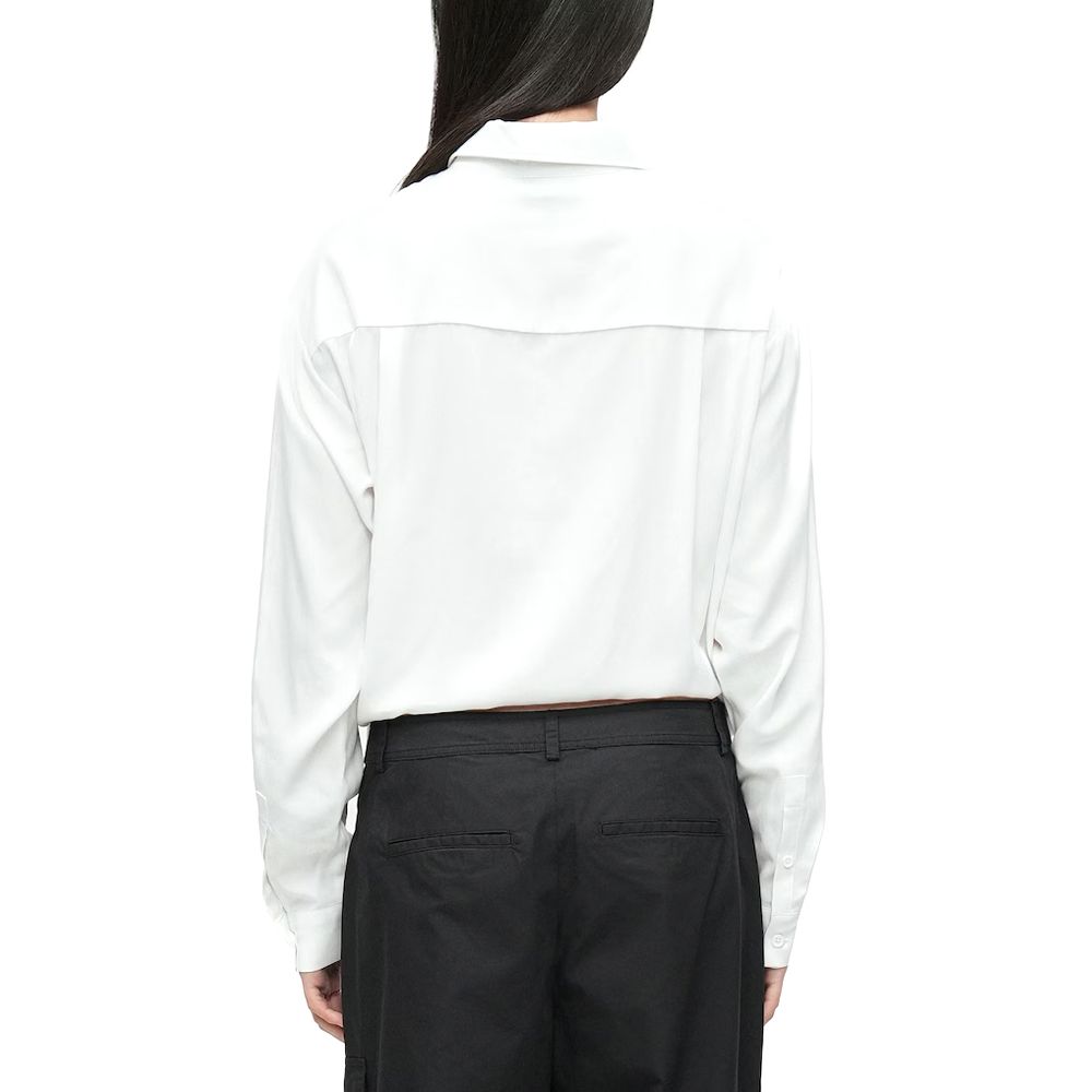 Γυναικείο Πουκάμισο Λευκό Karl Lagerfeld Jeans B1W11026-100 WHITE