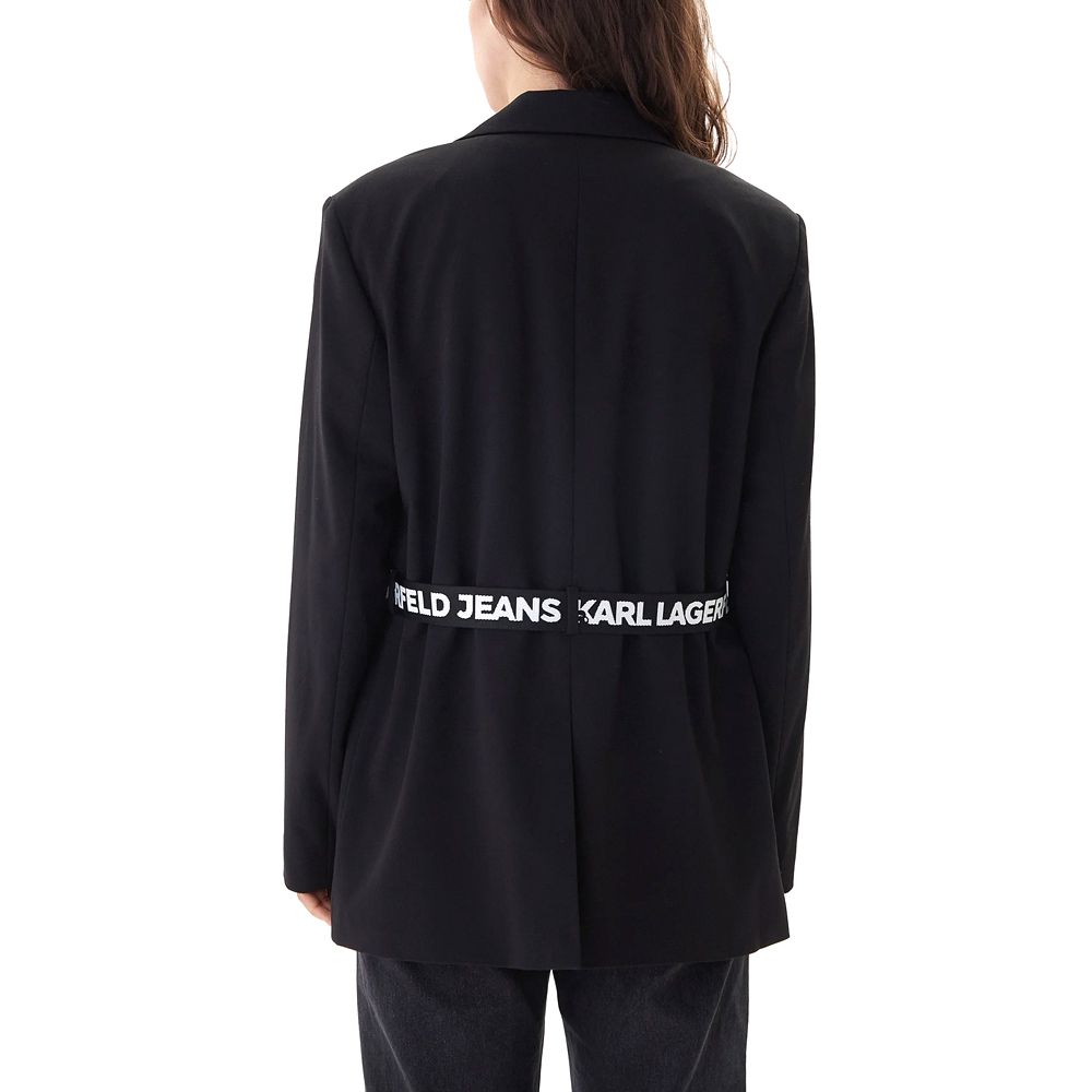 Γυναικείο Σακάκι Μαύρο Karl Lagerfeld Jeans B1W14024-999 BLACK