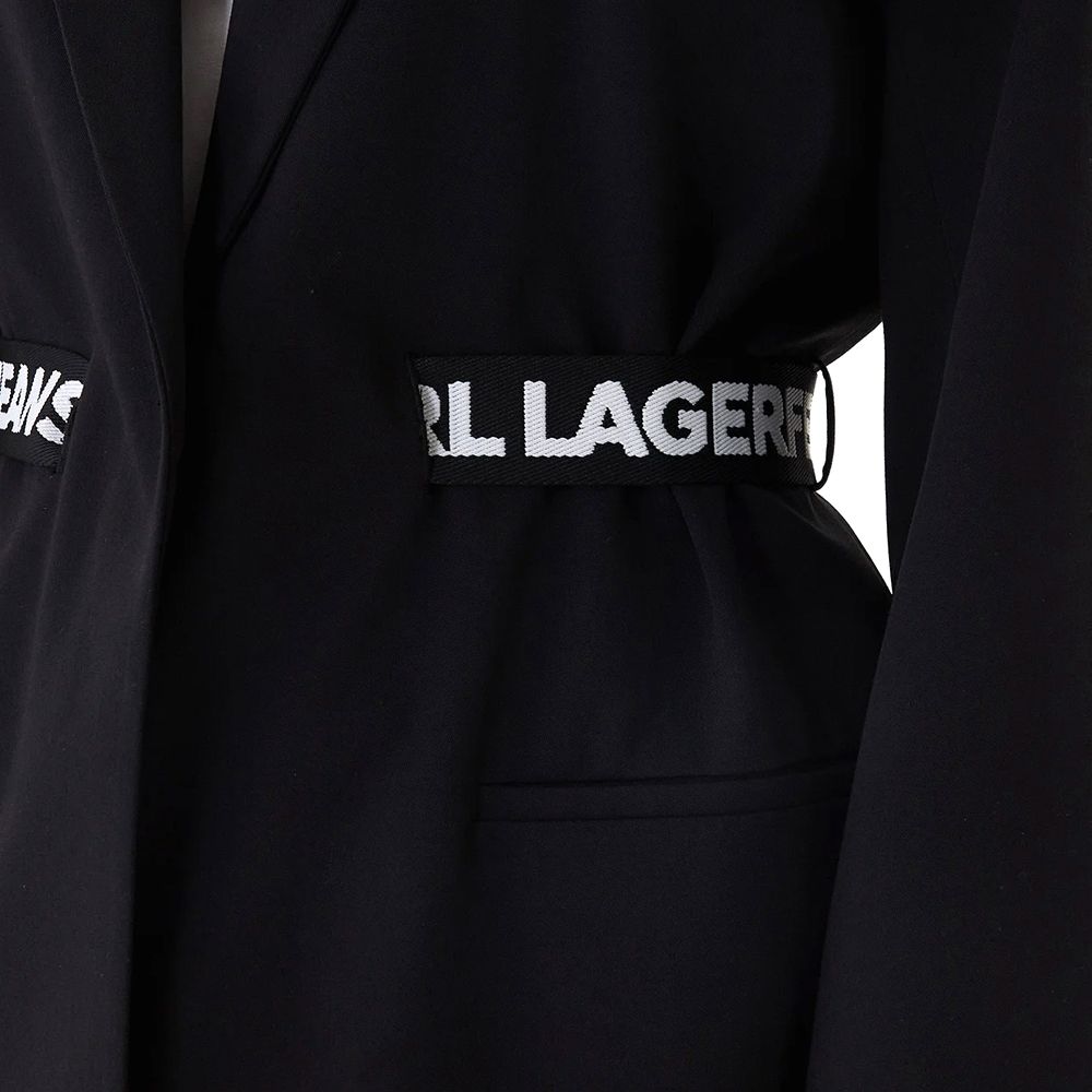 Γυναικείο Σακάκι Μαύρο Karl Lagerfeld Jeans B1W14024-999 BLACK