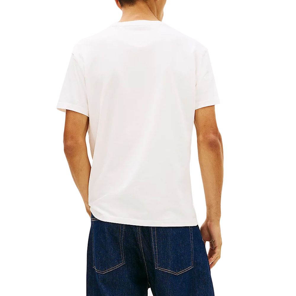 Ανδρικό T-shirt Μπεζ Tommy Jeans DM0DM22312-YBH