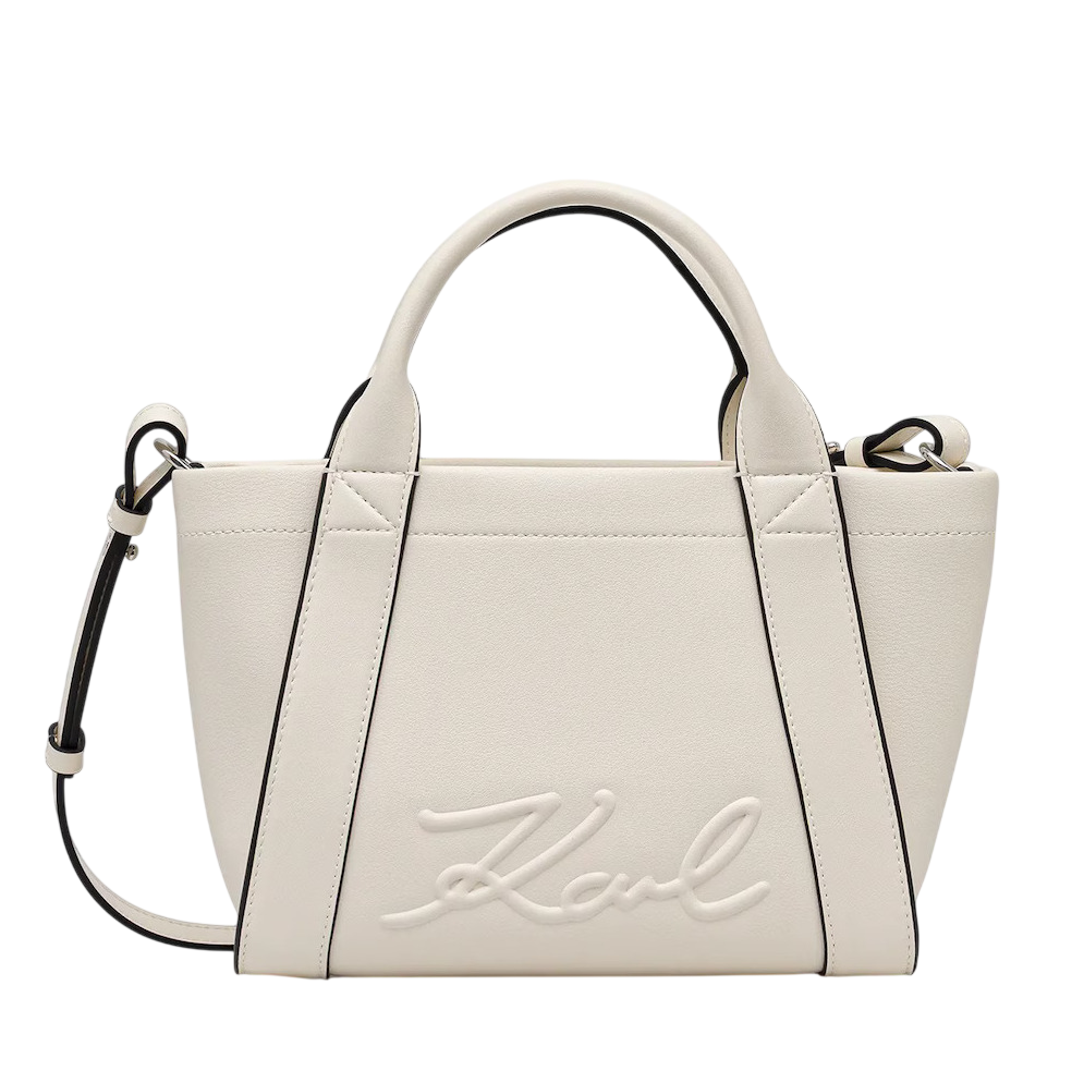 Γυναικεία K/Ville Tote Τσάντα Off White Karl Lagerfeld B1W30067-110 OFF WHITE