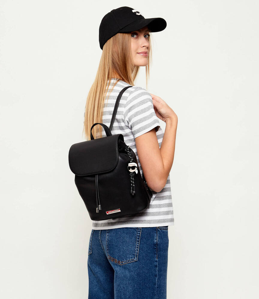 Γυναικεία Ikon Τσάντα Πλάτης Μαύρη Karl Lagerfeld B1W30002-999 BLACK