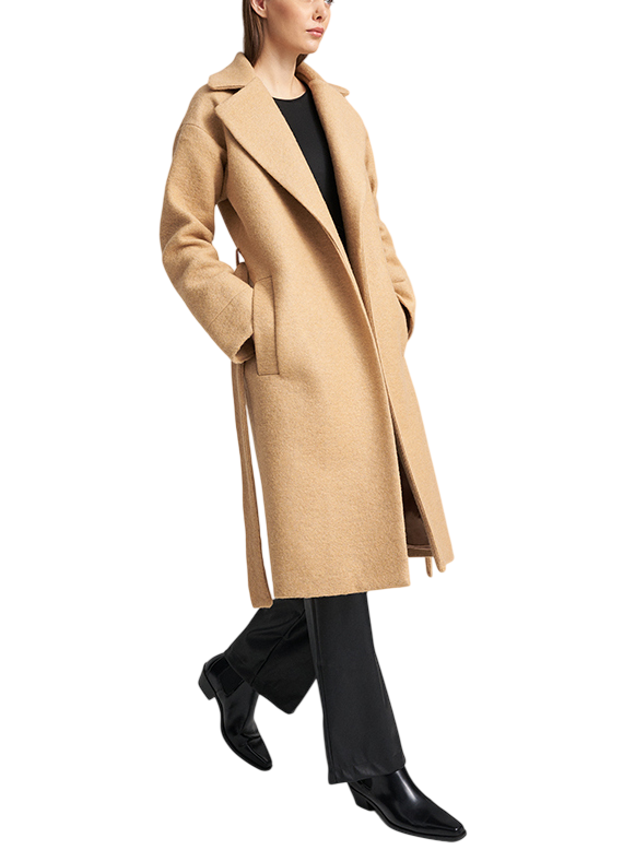Women's Camel MELLIO COAT Mind Matter MML25-02-06-027