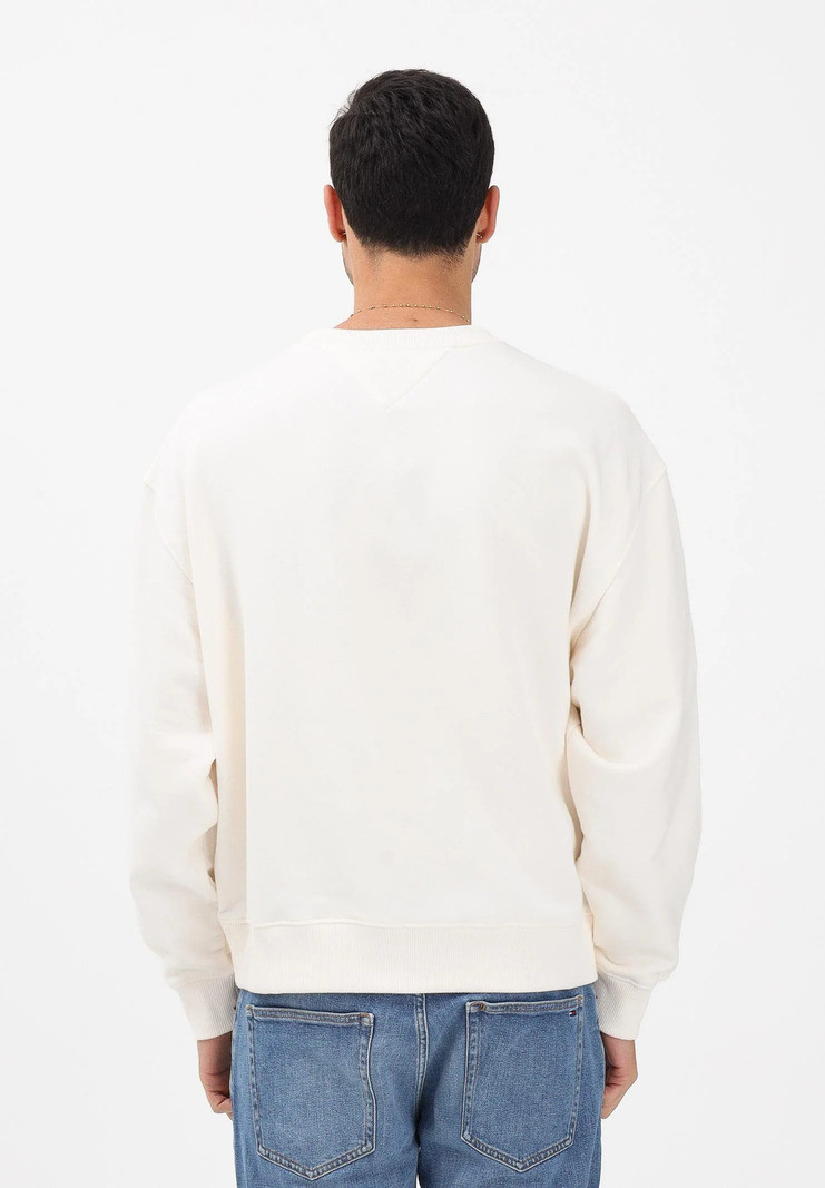 Ανδρικό Φούτερ Μπεζ Tommy Jeans DM0DM22384-YBH