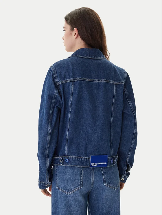 Γυναικείο Τζιν Μπουφάν Μπλε Karl Lagerfeld Jeans A1W14002-1BM WASHED MID BLUE