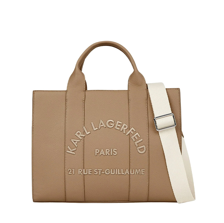 Γυναικεία K/Rsg Tote Τσάντα Καφέ Karl Lagerfeld B1W30041-1LG NOUGAT