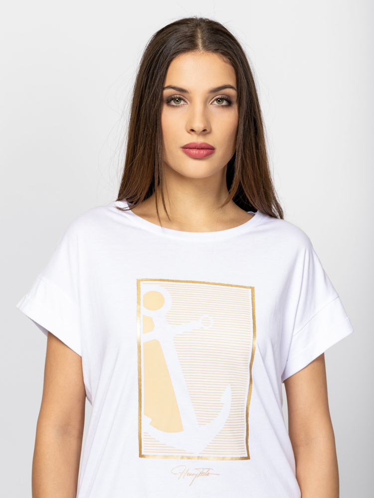 Γυναικείο Maplins26 T-shirt Λευκό Heavy Tools T17078-WHITE