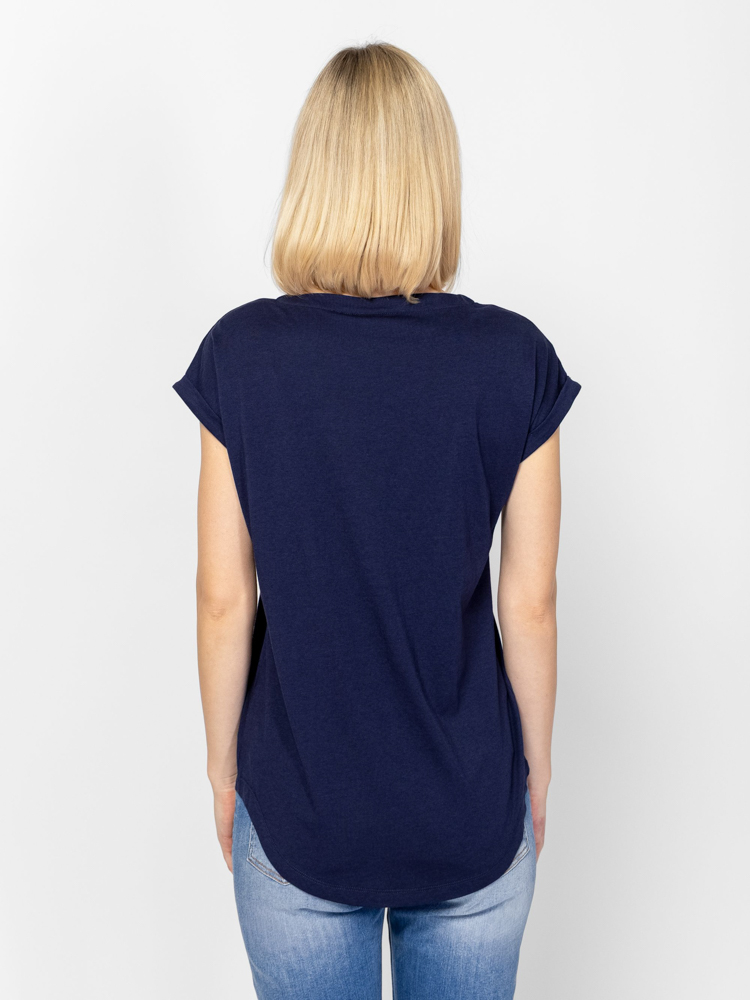 Γυναικείο Malenas26 T-shirt Navy Μπλε Heavy Tools T17104-NAVY