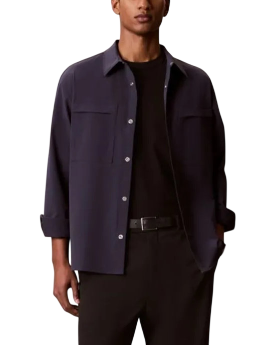 Ανδρικό Overshirt Μπλε Calvin Klein LV04LF107G-CCI