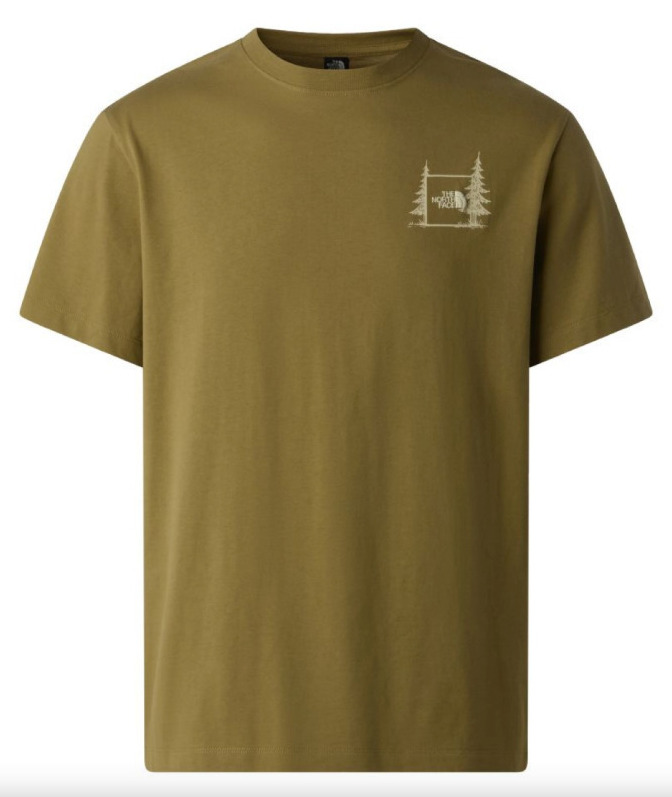 Men's Cedar Camping Relaxed Graphic T-Shirt The North Face NF0A8GQM-2EL1