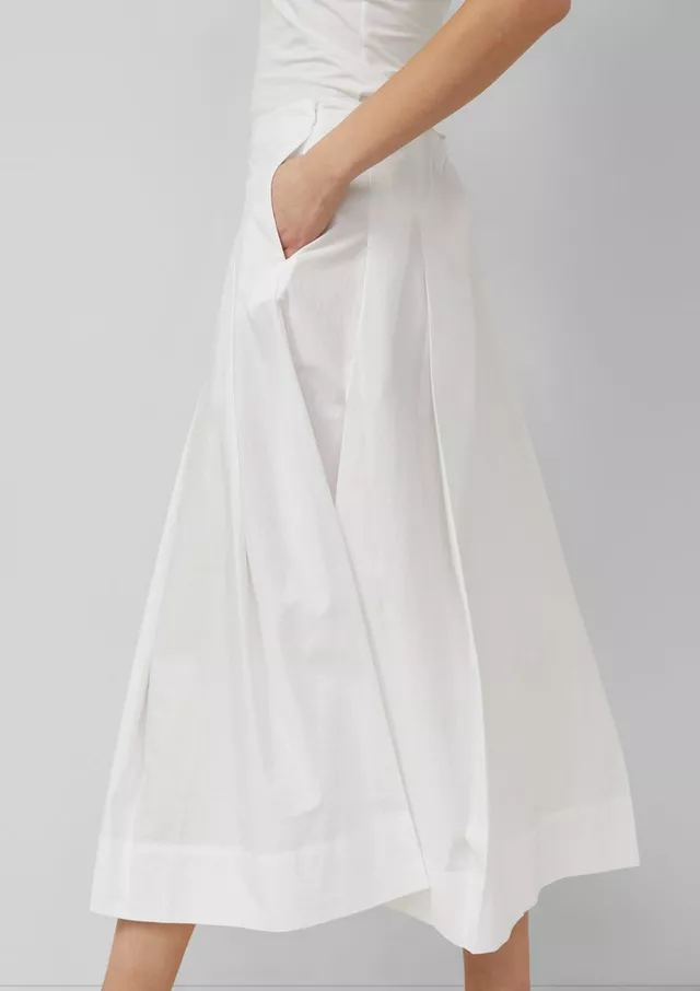 Women's White Skirt S.Oliver 2176382-0100