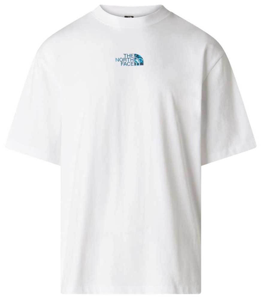 Men's White M Liquid Logo  Oversize SS Tee The North Face NF0A8G9U-FN41