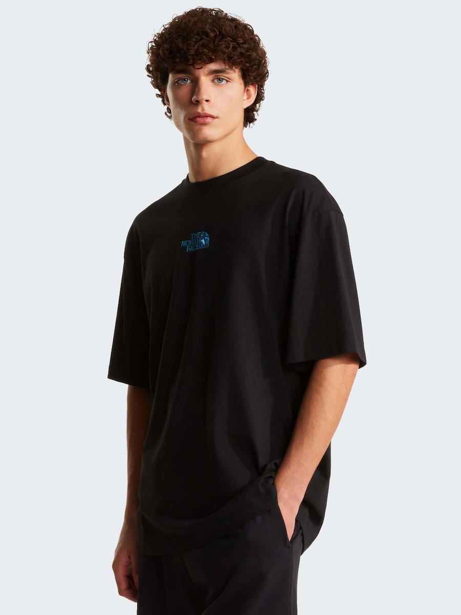 Men's Black M Liquid Logo Oversize SS Tee The North Face NF0A8G9U-JK31