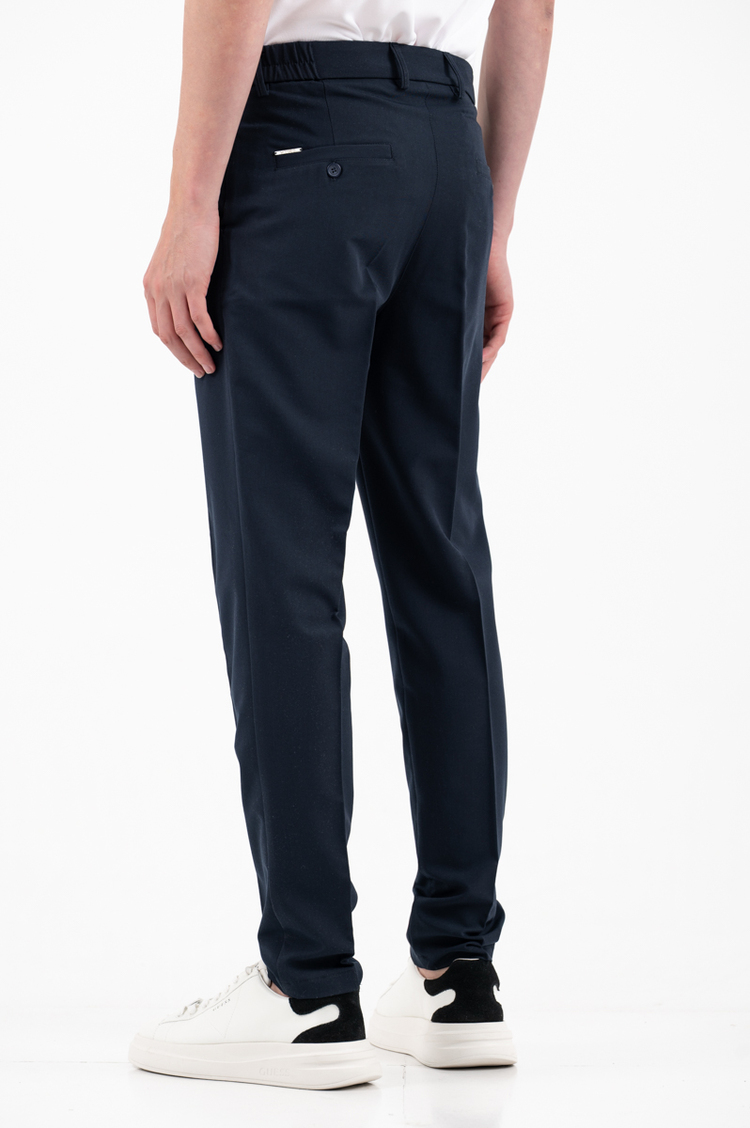 Men's Navy Blue Pants Vittorio BENITOP-BLUE