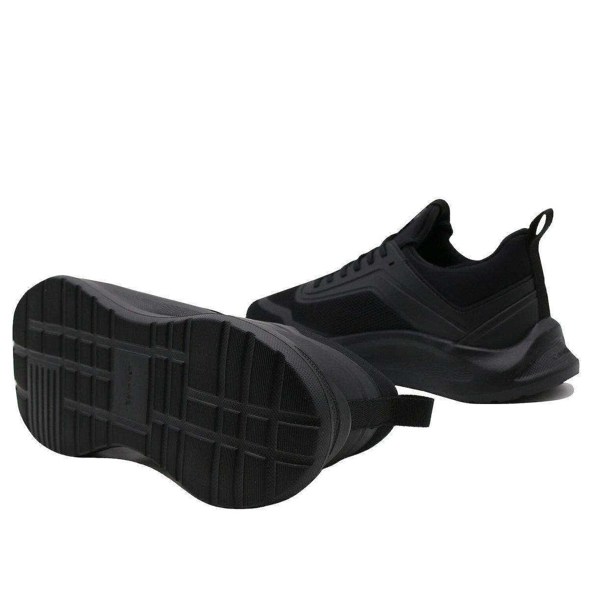 Men's Black Light Eva Run Lace Sock Sneakers Calvin Klein HM0HM02164-0GJ