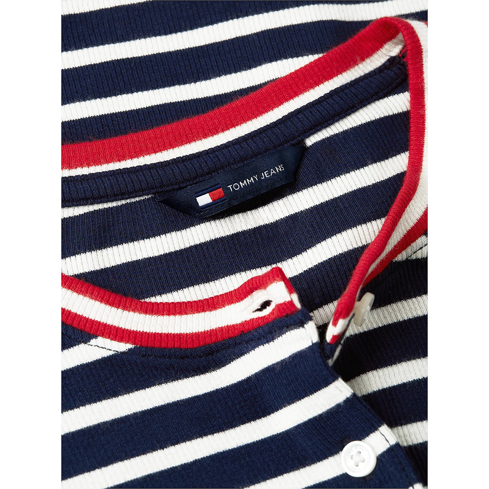Women's Navy Blue TJW Slim Jersey LS Cardigan Tommy Jeans DW0DW22805-0A7