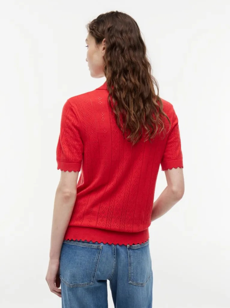 Γυναικείο Polo Κόκκινο Tommy Jeans DW0DW22932-XK9
