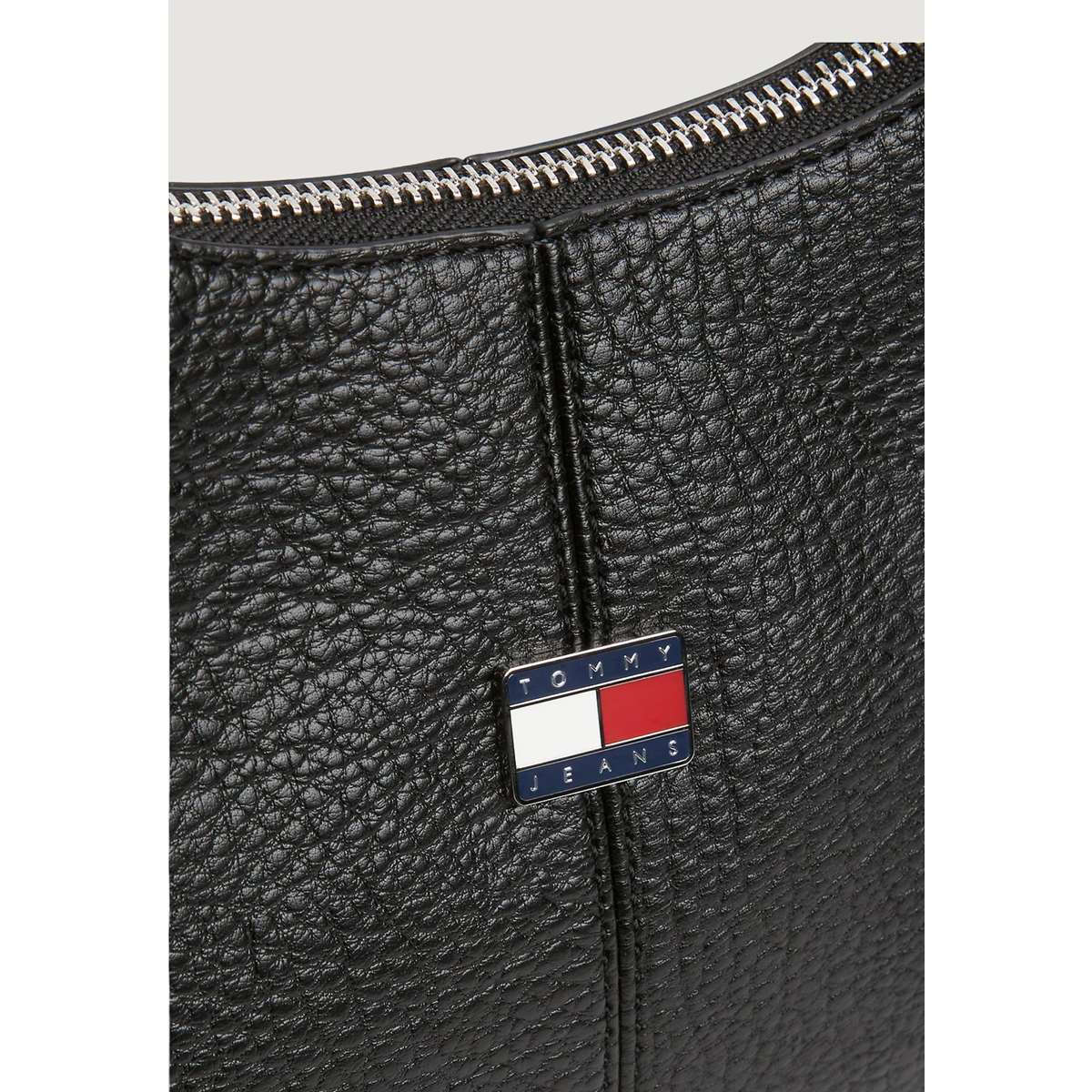 Women's Black TJW Slouchy City Hobo Bag Tommy Jeans AW0AW18776-BDS
