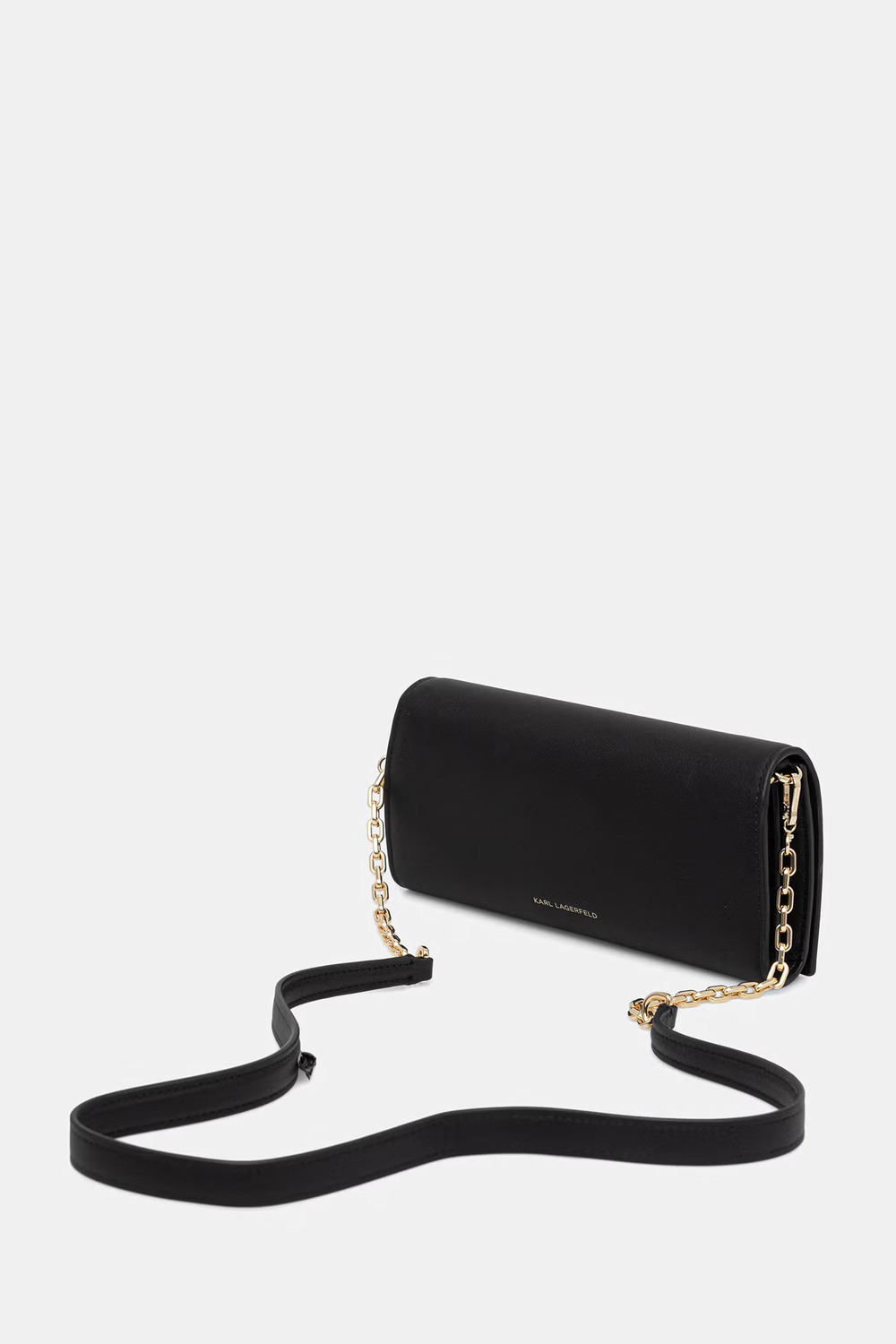 Women's Black K/SIGNATURE MINI CB Bag Karl Lagerfeld B3W30358-992 Black/Gold