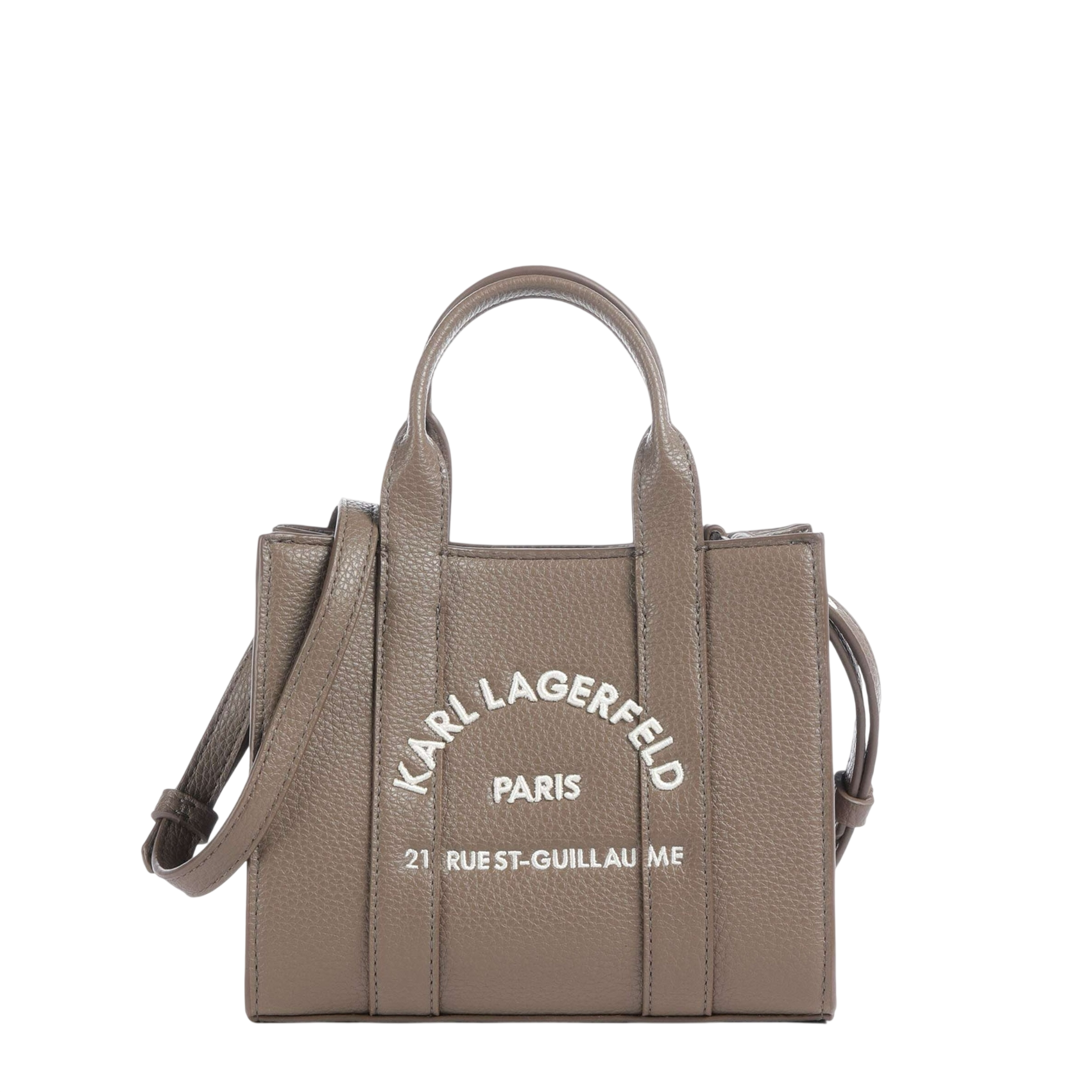 Γυναικεία K/Rsg Mini Tote Τσάντα Καφέ Karl Lagerfeld B1W30042-2PR Taupe
