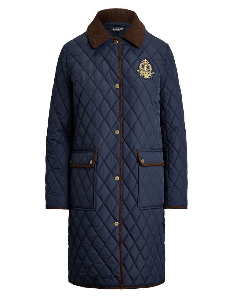 Γυναικείο Μπουφάν Navy Μπλε Ralph Lauren 297P18059004-Navy