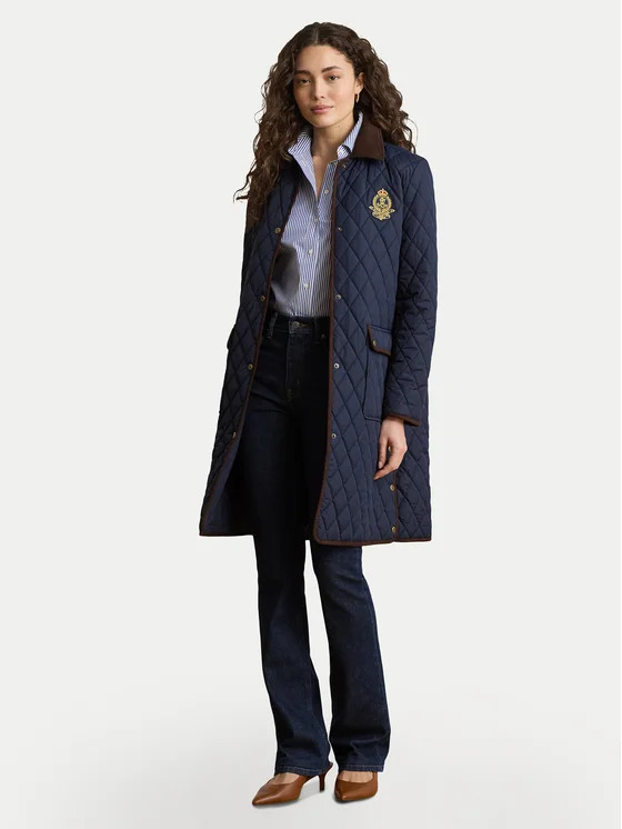 Γυναικείο Μπουφάν Navy Μπλε Ralph Lauren 297P18059004-Navy