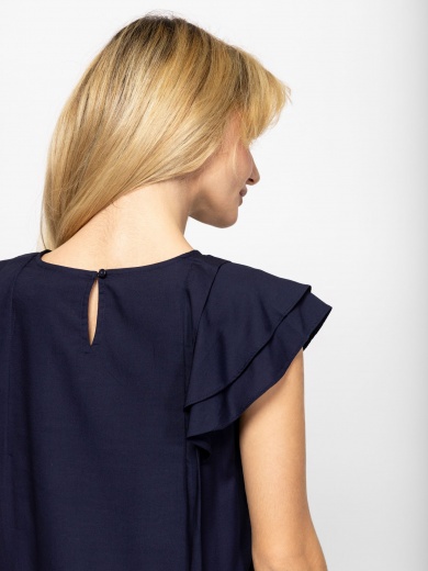 Women's Rioka Blouse Heavy Tools T40043-WAVY
