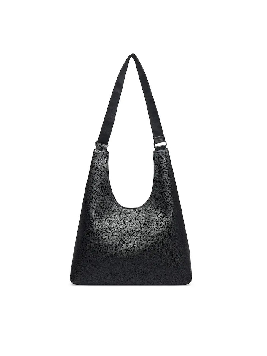 Women's Black Webbing Adj Strap Large Shoulder Bag Calvin Klein LV04F3643G-UB1