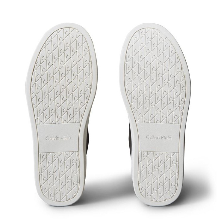 Ανδρικά Δερμάτινα Sneakers Μαύρα Calvin Klein YM0YM01435-0GM