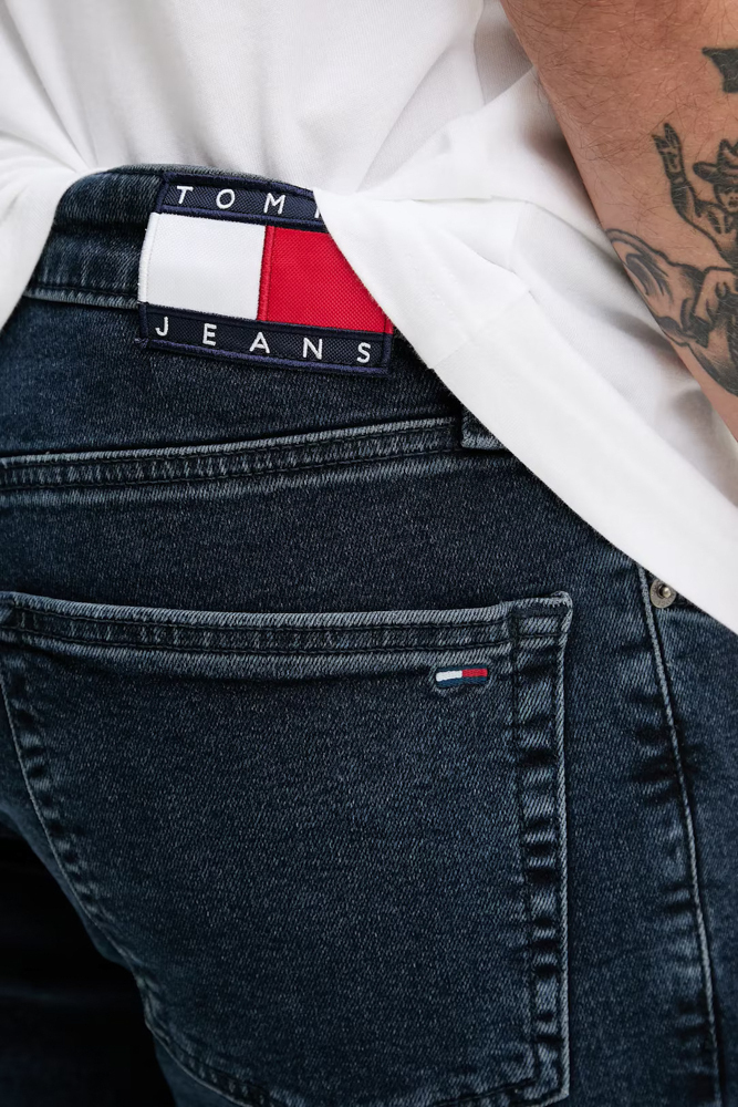 Men's Navy Blue Scanton Slim Ai4269 Tommy Jeans DM0DM21213-1BK