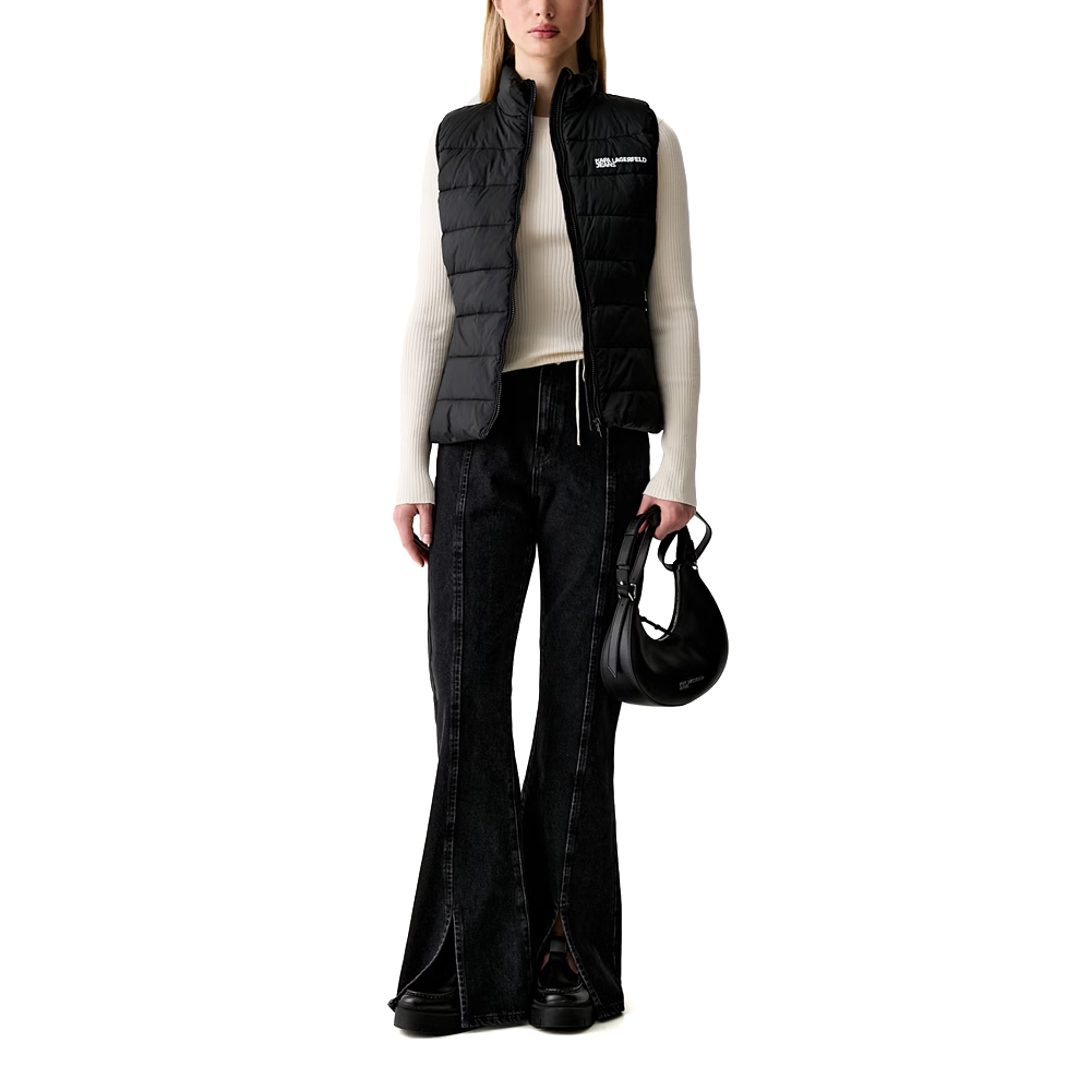 Γυναικείο Γιλέκο Μαύρο Karl Lagerfeld Jeans B3W15043-999 Black