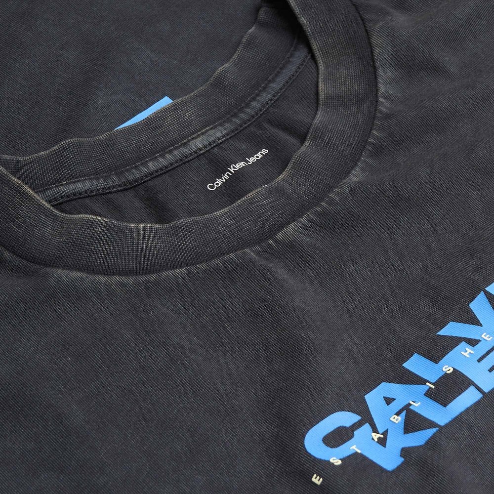 Ανδρικό T-shirt Μαύρο Calvin Klein LV04RG834G-UB1