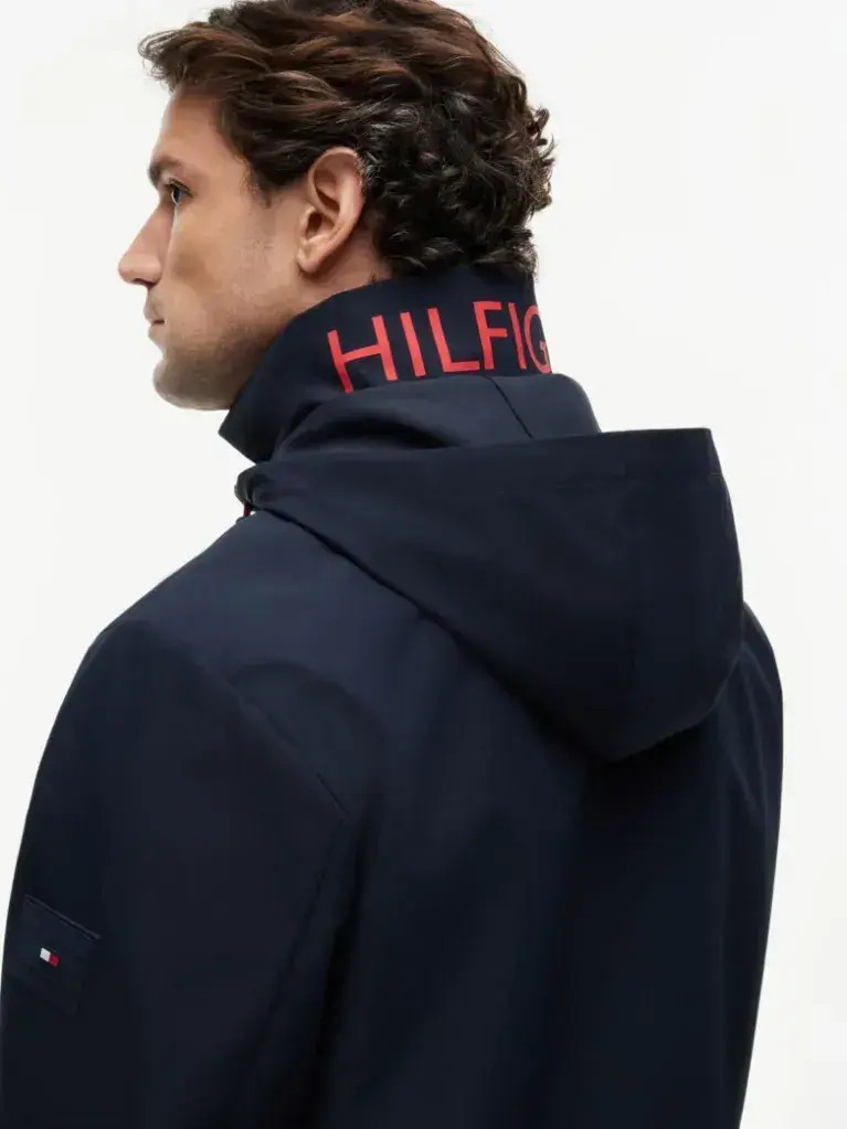 Men's Navy Blue Crew Jacket Tommy Hilfiger MW0MW44299-DW5
