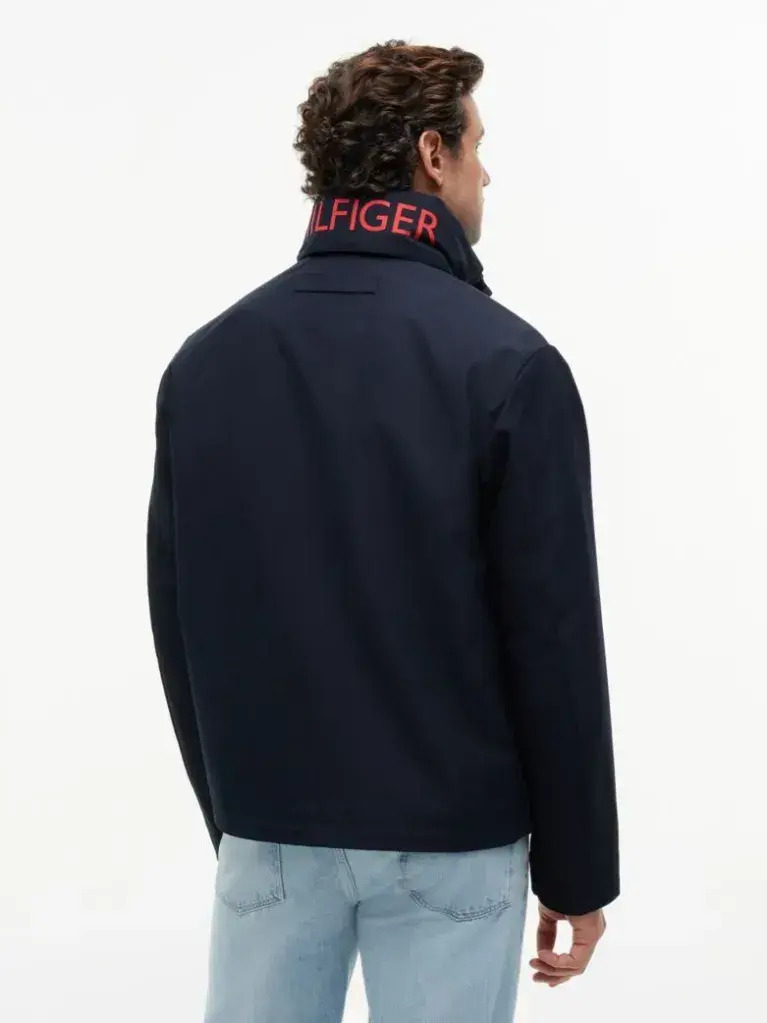 Men's Navy Blue Crew Jacket Tommy Hilfiger MW0MW44299-DW5