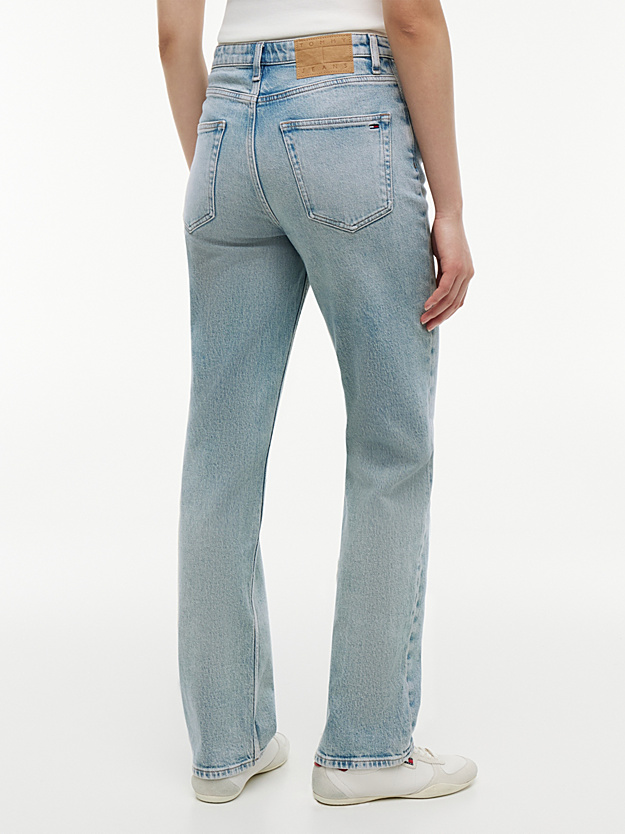 Women's Light Blue Layla HR Slim RWB CBF CJ6115 Tommy Jeans DW0DW23035-1AB