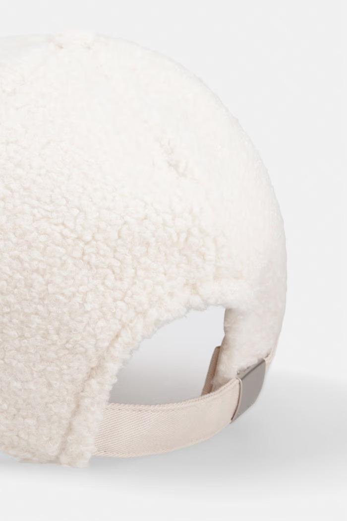 Γυναικείο Sherpa Καπέλο Εκρού Calvin Klein LV04F5096G-QYJ