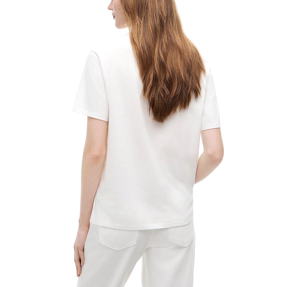 Women's White TJW RLX Script SS Tee Tommy Jeans DW0DW22812-YBL