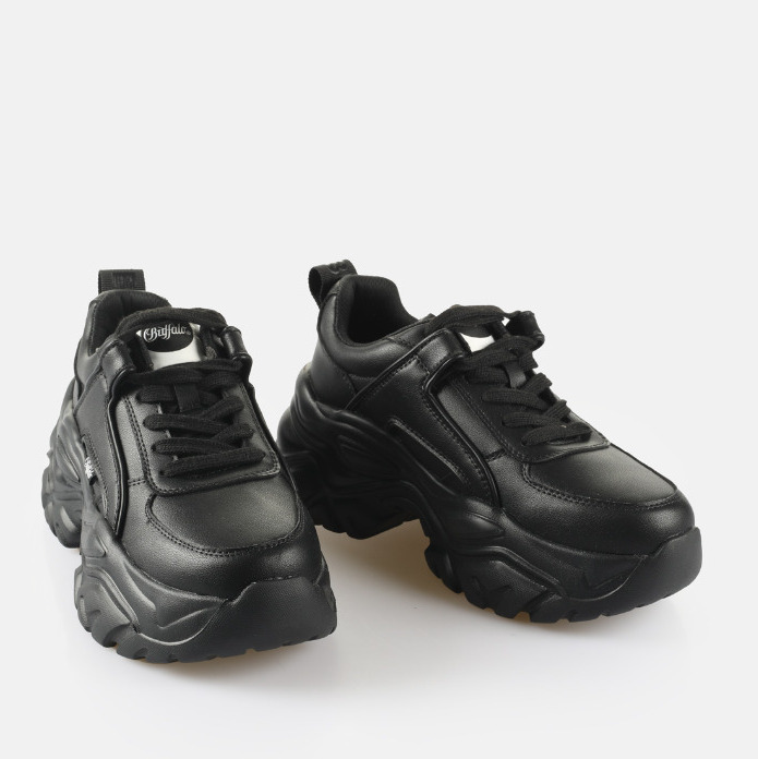 Women's Black Galactica Sneaker Buffalo BUF1636246-BLACK